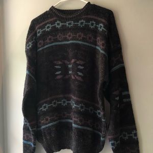 Vintage 80’s pattern wool sweater